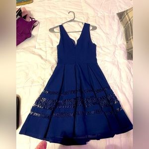 Blue dress size small